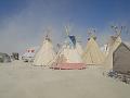 Teepees at Lightning Temple village-1